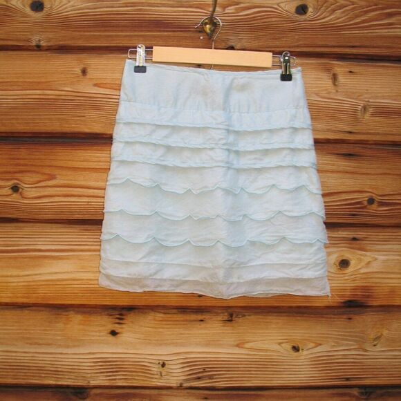 REISS Silk Mini Skirt - Picture 1 of 8